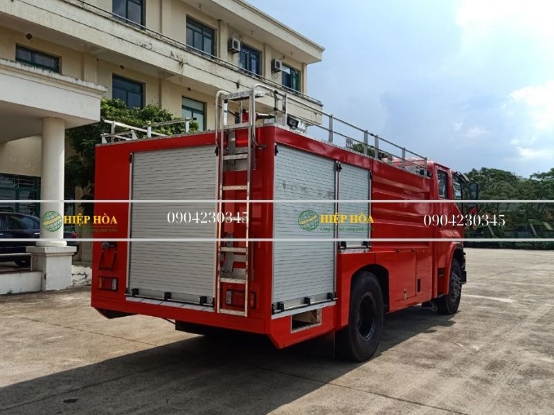 Xe chữa cháy 7 khối Isuzu Xe chữa cháy 7 khối Isuzu