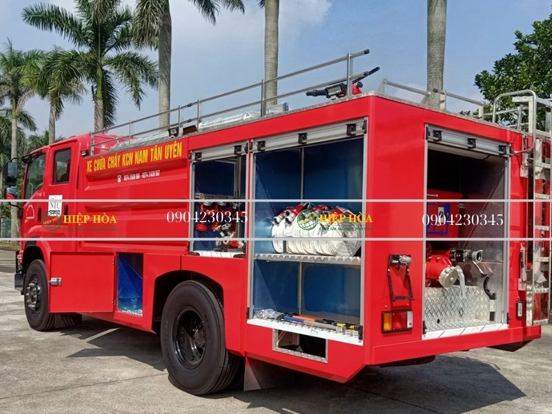 Xe chữa cháy 7 khối Isuzu Xe chữa cháy 7 khối Isuzu