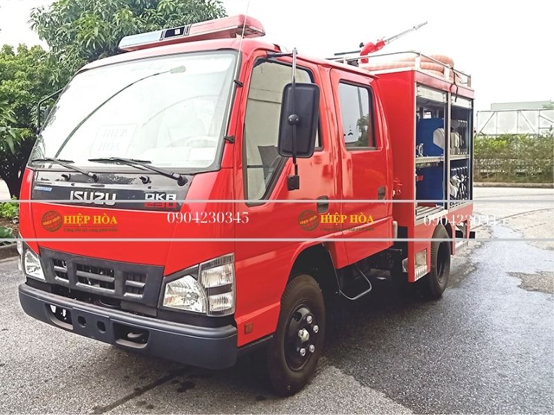 xe-chua-chay-mini-isuzu Xe chữa cháy mini Isuzu