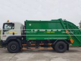 Xe ép rác 14 khối isuzu càng gắp