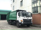 Xe ép rác 22 khối HINO, gàu xúc