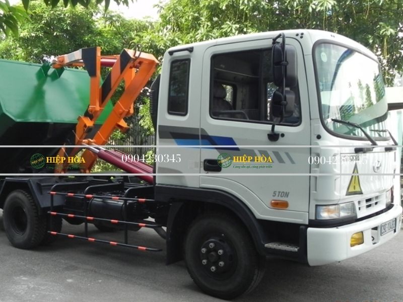 Xe Hooklift 10 khối Hyundai Xe Hooklift 10 khối Hyundai